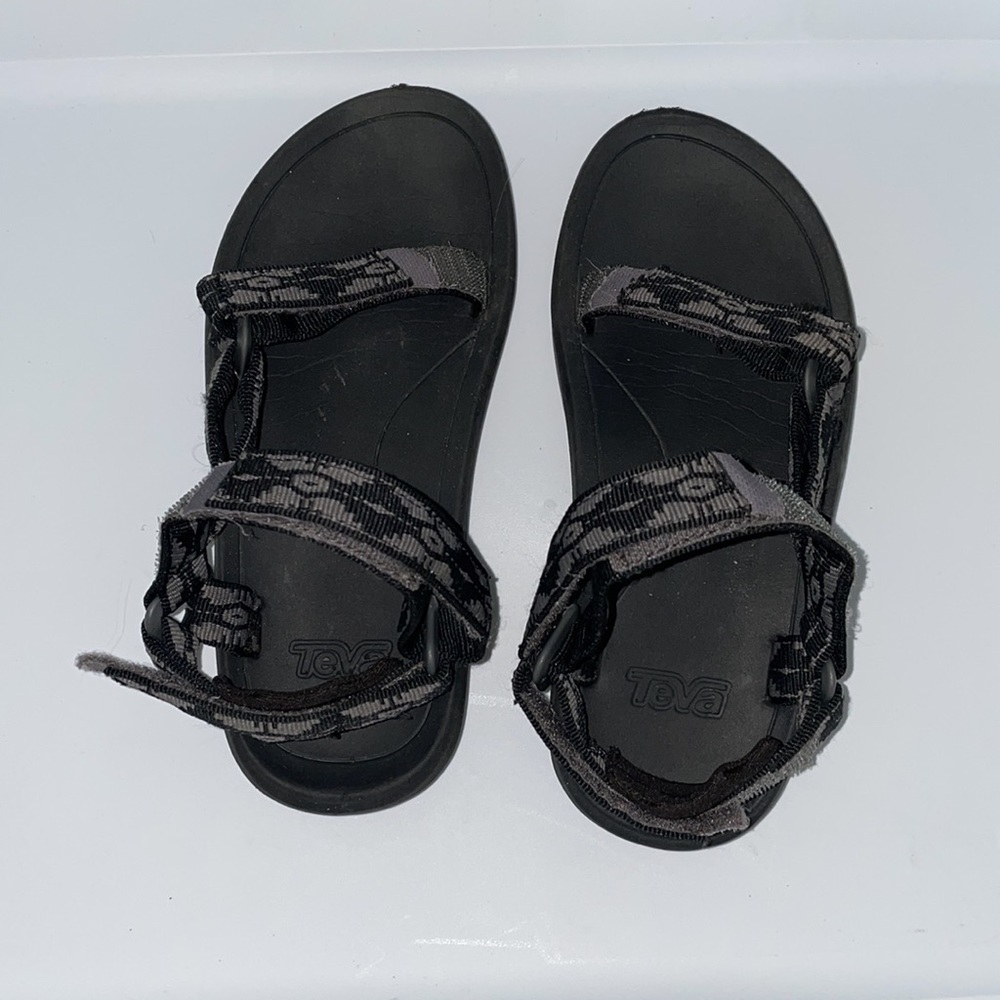 Teva Hurricane Big Kids Size 2 Lightweight Outdoor Sandals - Picture 4 of 6